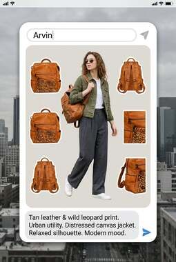 OPAGE Leather Backpack Purse Women Fashion Tassel Women Shoulder Bag Designer La